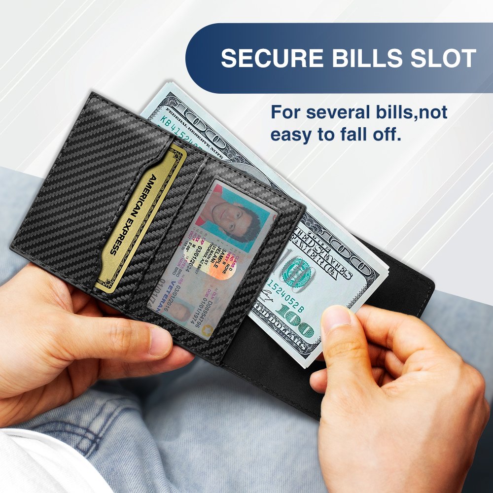 KUNGFU WALLET - For Airtag New Pop Up Wallet for Men RFID - Image 4