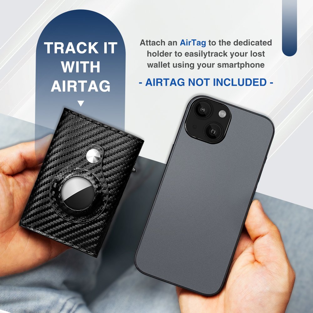 KUNGFU WALLET - For Airtag New Pop Up Wallet for Men RFID - Image 6