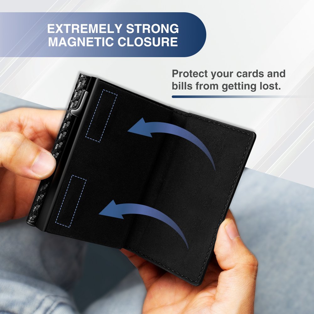 KUNGFU WALLET - For Airtag New Pop Up Wallet for Men RFID - Image 7