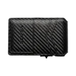 Velnox Wallet — Pop-Up RFID Wallet for Men — Shadow Carbon