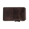 Velnox Wallet — Pop-Up RFID Wallet for Men — Dark Espresso