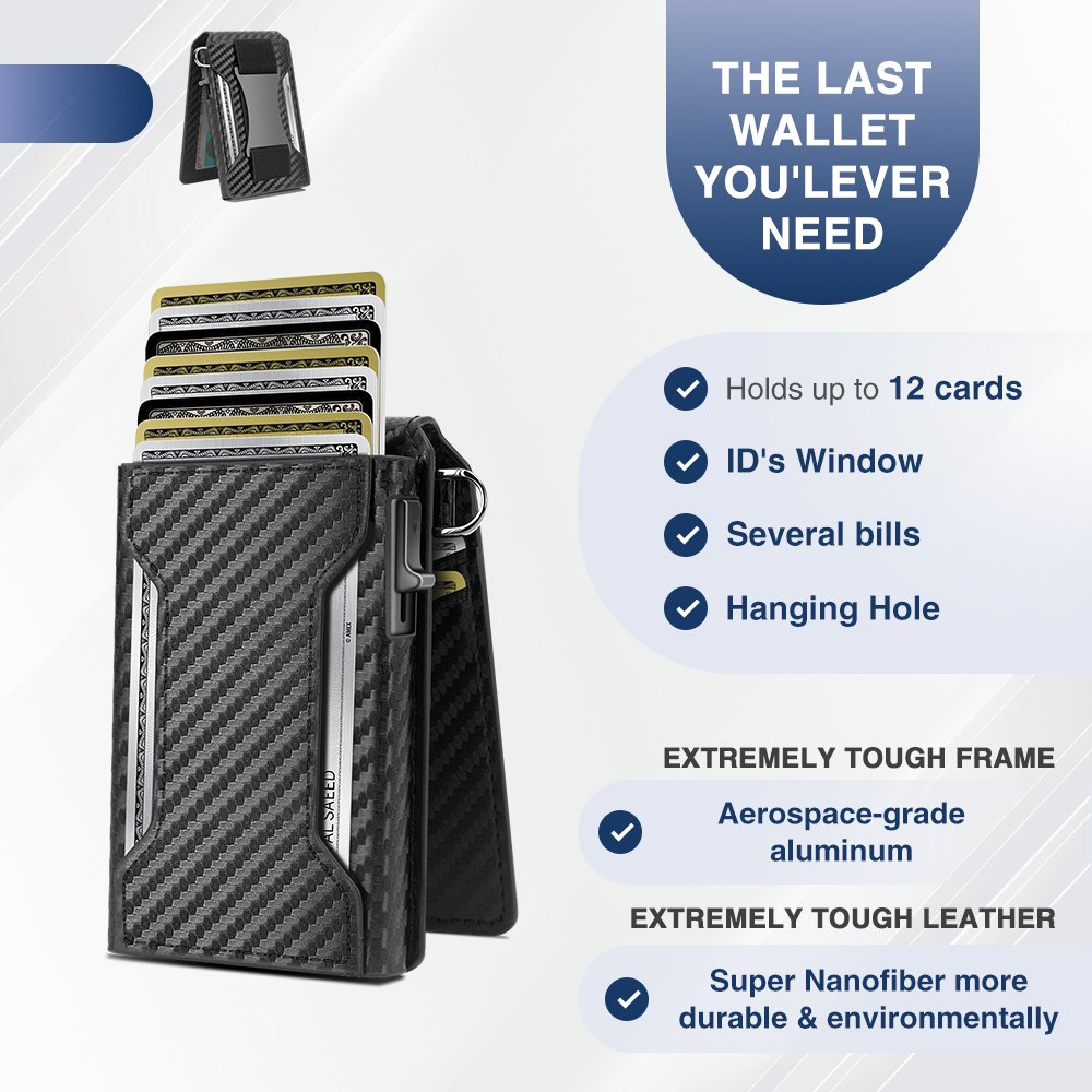 KUNGFU WALLET - Pop Up Wallet for Men RFID - Image 3